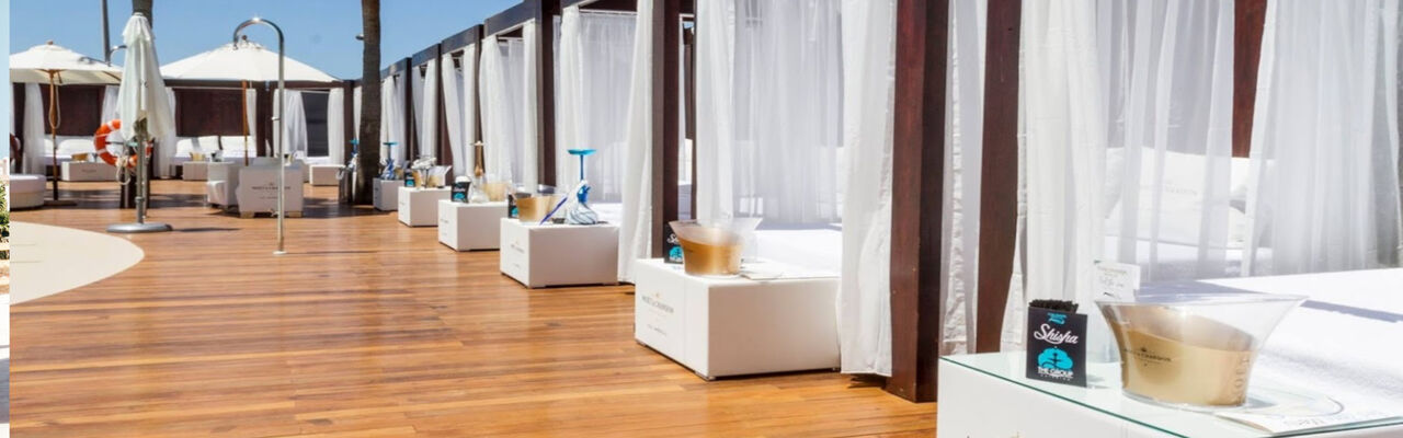 Opium Beach Vip Table - Marbella Club Vip Tables