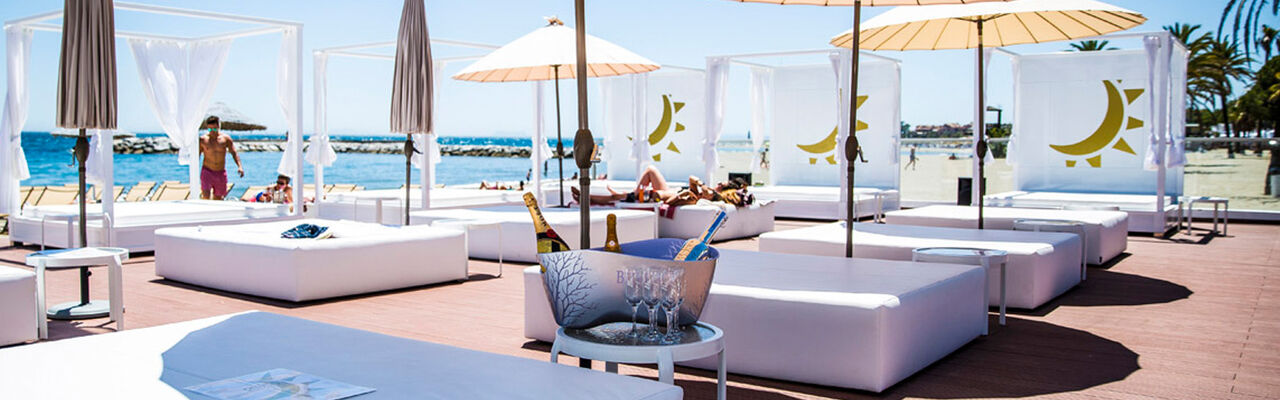 Plaza Beach Vip Table - Marbella Club Vip Tables
